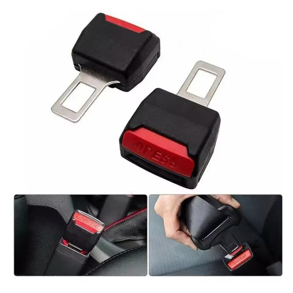 2 Pieces Car Safety Seat Belt Clip Extension