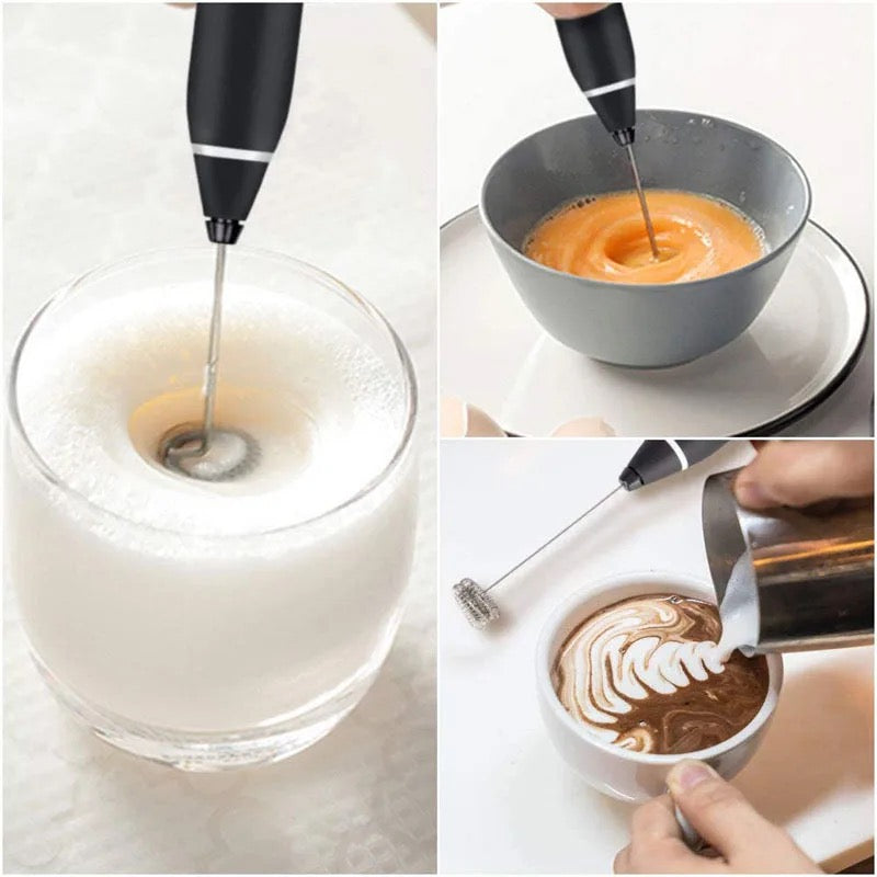 Portable Electric Milk Frothers Rechargeable for Coffee Mixer Cream mixer