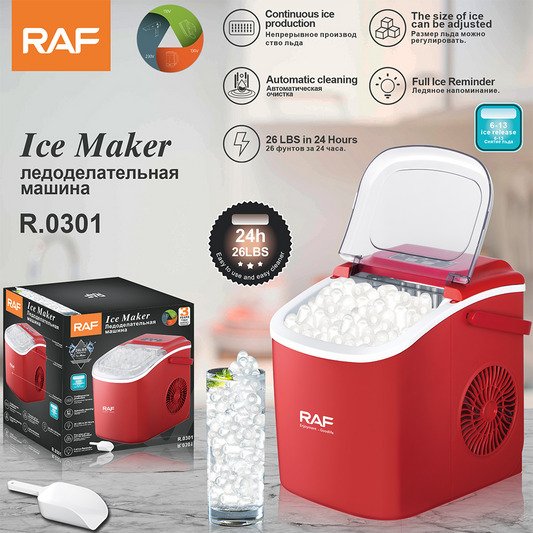 RAF Ice Maker Machine Automatic Cleaning
