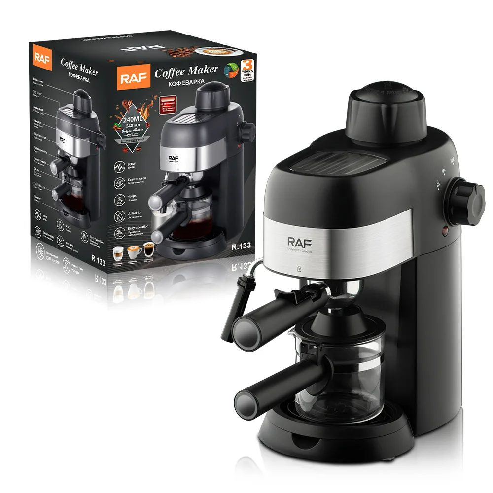 RAF Electric Espresso Machine 240ML 800W R133