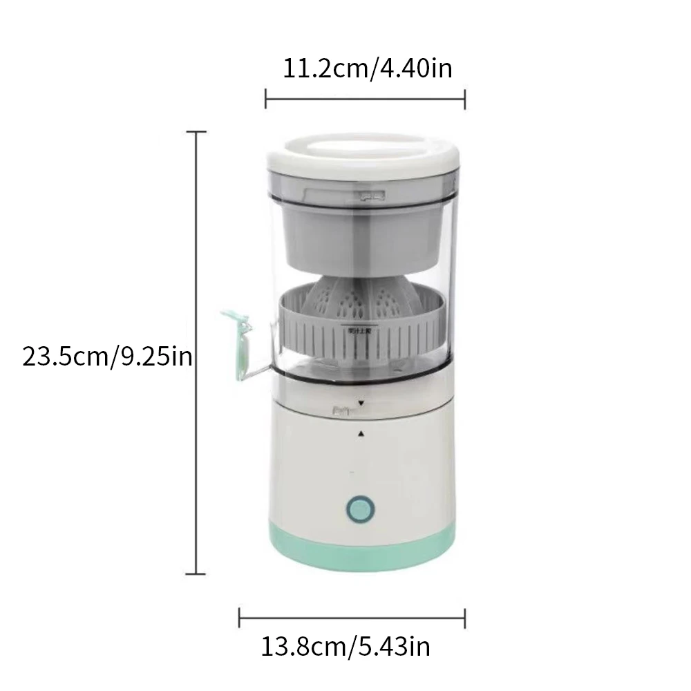 Portable Rechargeable Electric Citrus Juicer Hands-Free