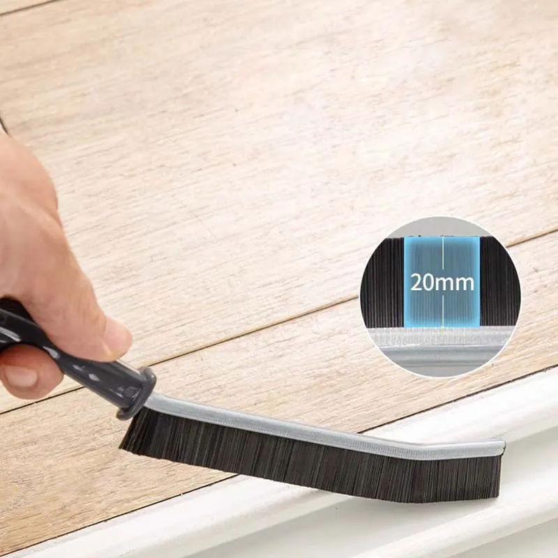 Long-Handle Gap Cleaning Brush – Durable Hard-Bristle Brush