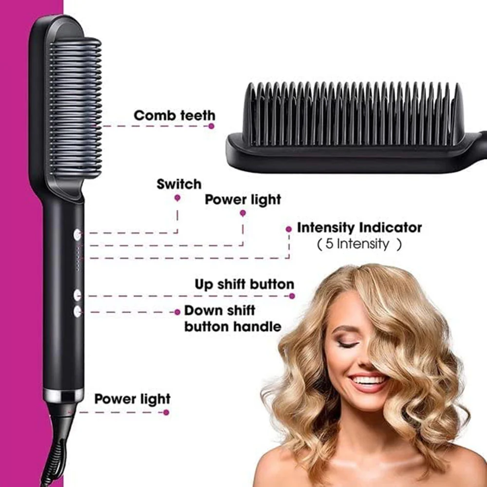 Hair Straightener comb for women & men