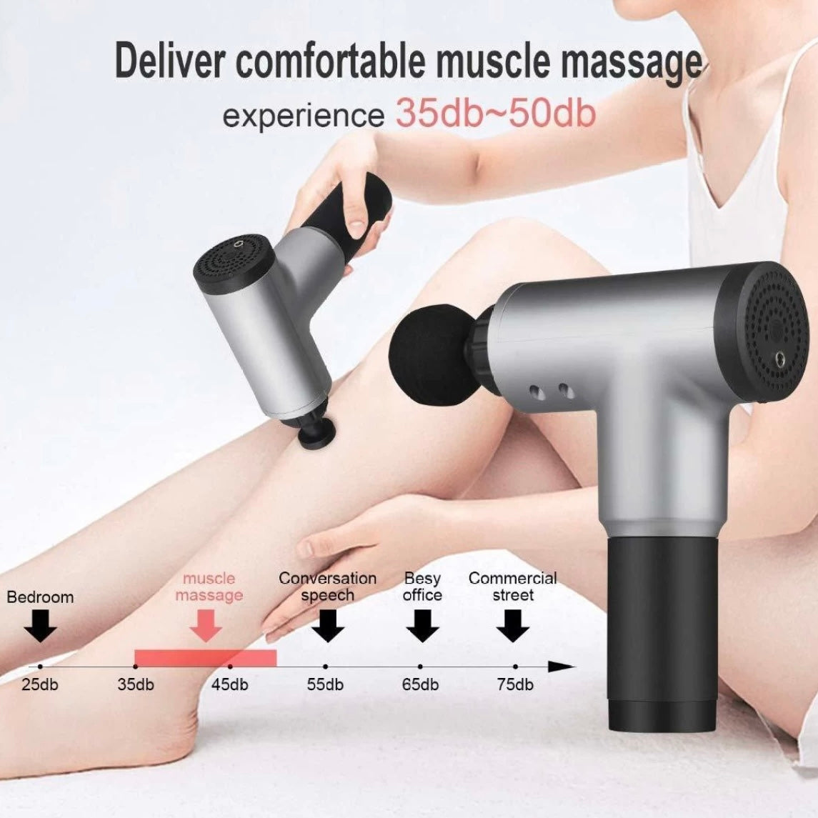 6 Levels Massage Gun