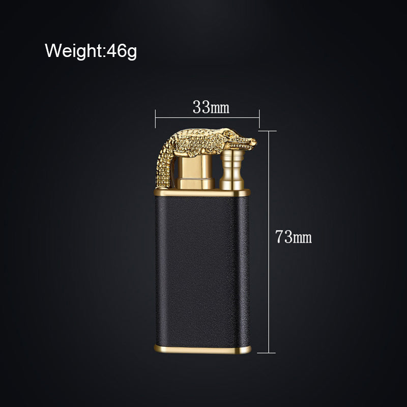 Crocodile Lighter Magic Double Flame Lighter