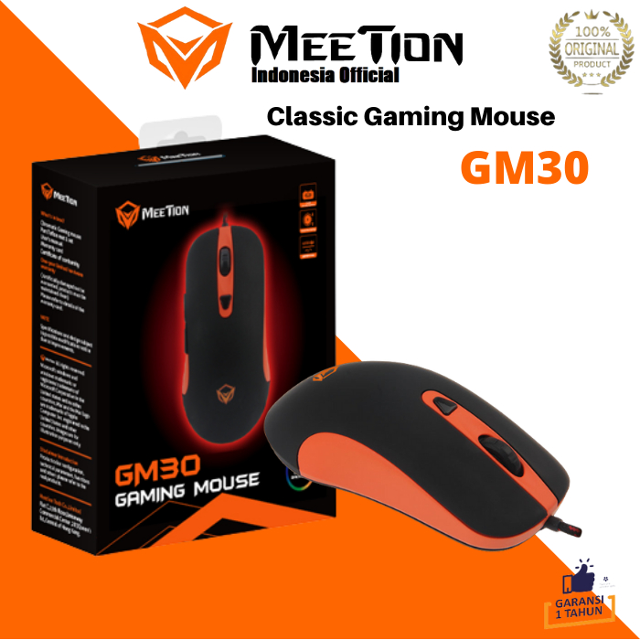 MeeTion GM30 Programmable Classic Gaming Mouse