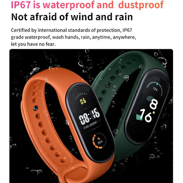 M6 Smart Band Watch Bracelet Wristband Fitness Tracker