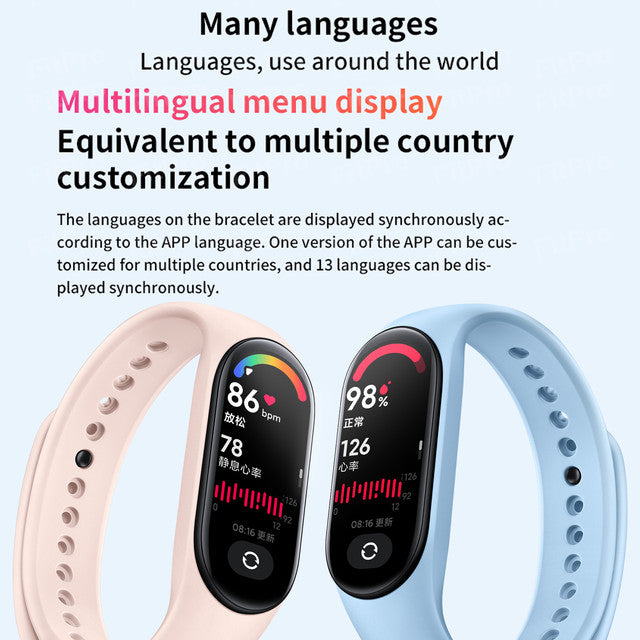 M6 Smart Band Watch Bracelet Wristband Fitness Tracker