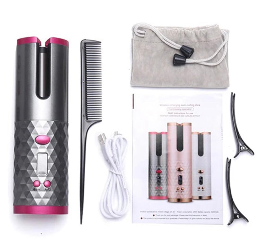 Cordless Automatic Hair Curler
