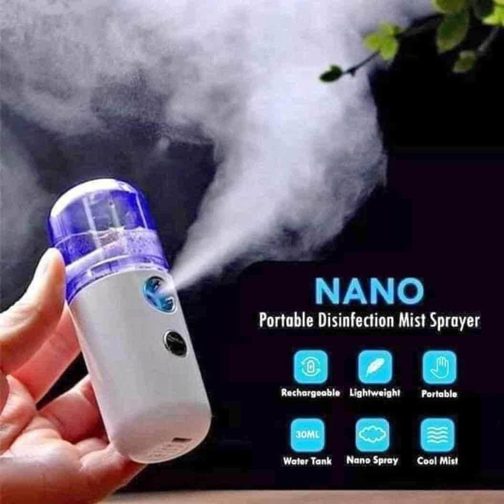 Mini Nano Spray Face Humidifier - 30ml