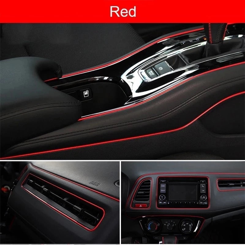 5 Meter Car Interior & Exterior Decoration Trim Strip line Dashboard