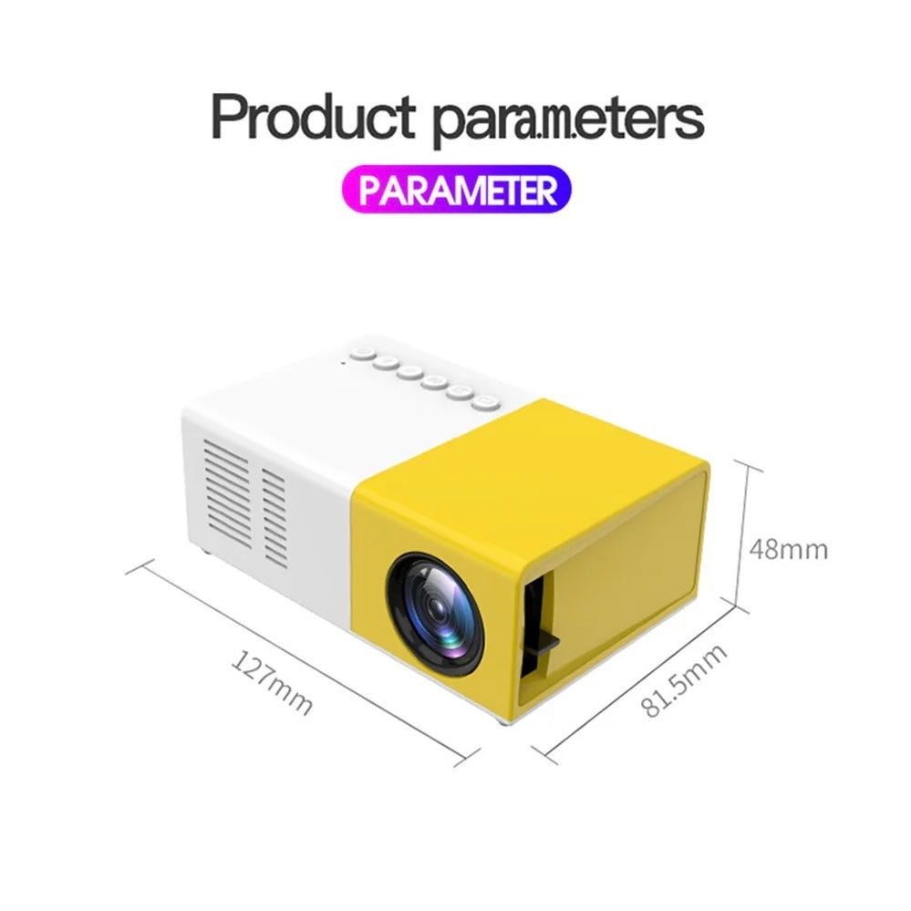 Mini LED Projector Multimedia Home Theater