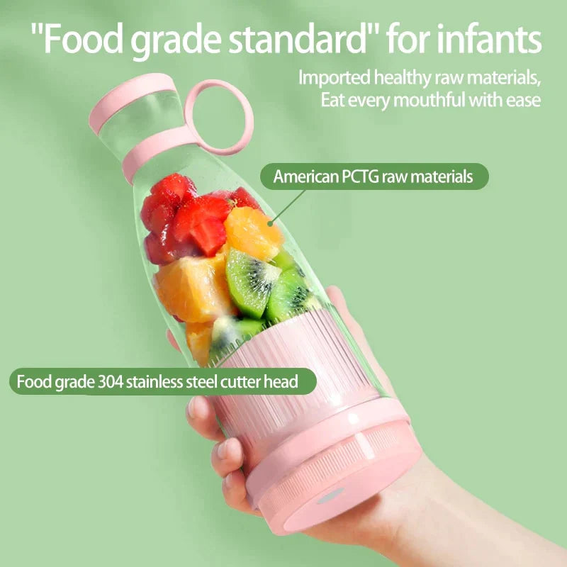 Portable Blender Juicer 6 Blades