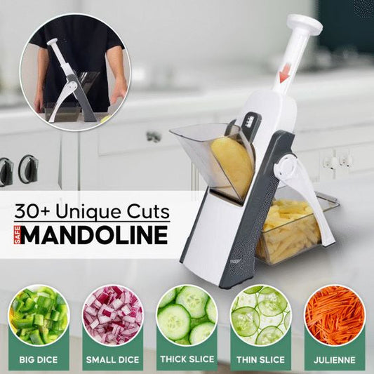 5 In 1 Multi-Purpose Vegetable Chopper Slicer Adjustable Vegetable Cutter Safe For Kitchen