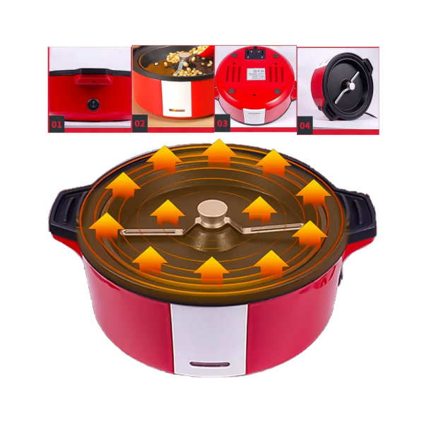 RAF No Oil Free Healthy Popcorn Maker R9003