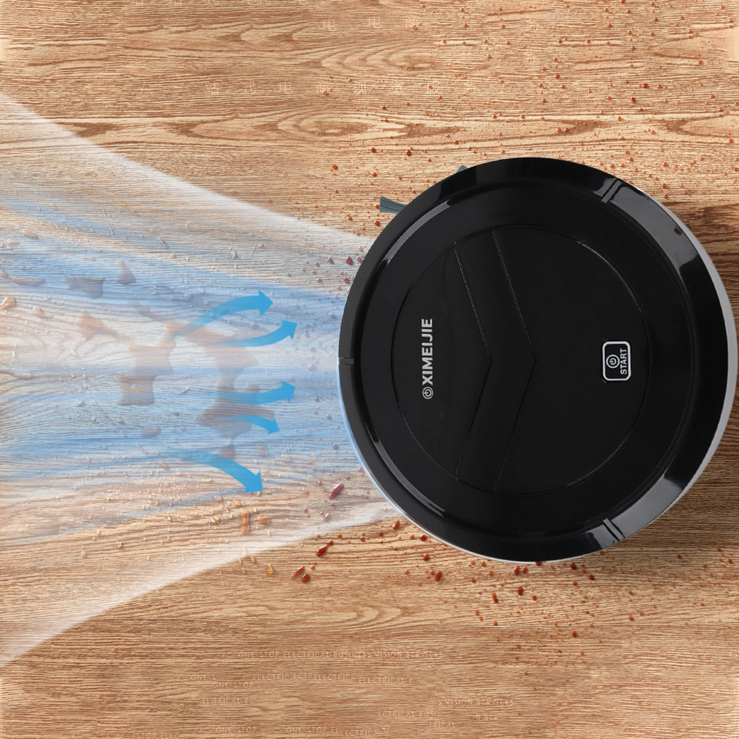 2-in-1 Mini Cleaning Sweeping Robot Suction & Mop