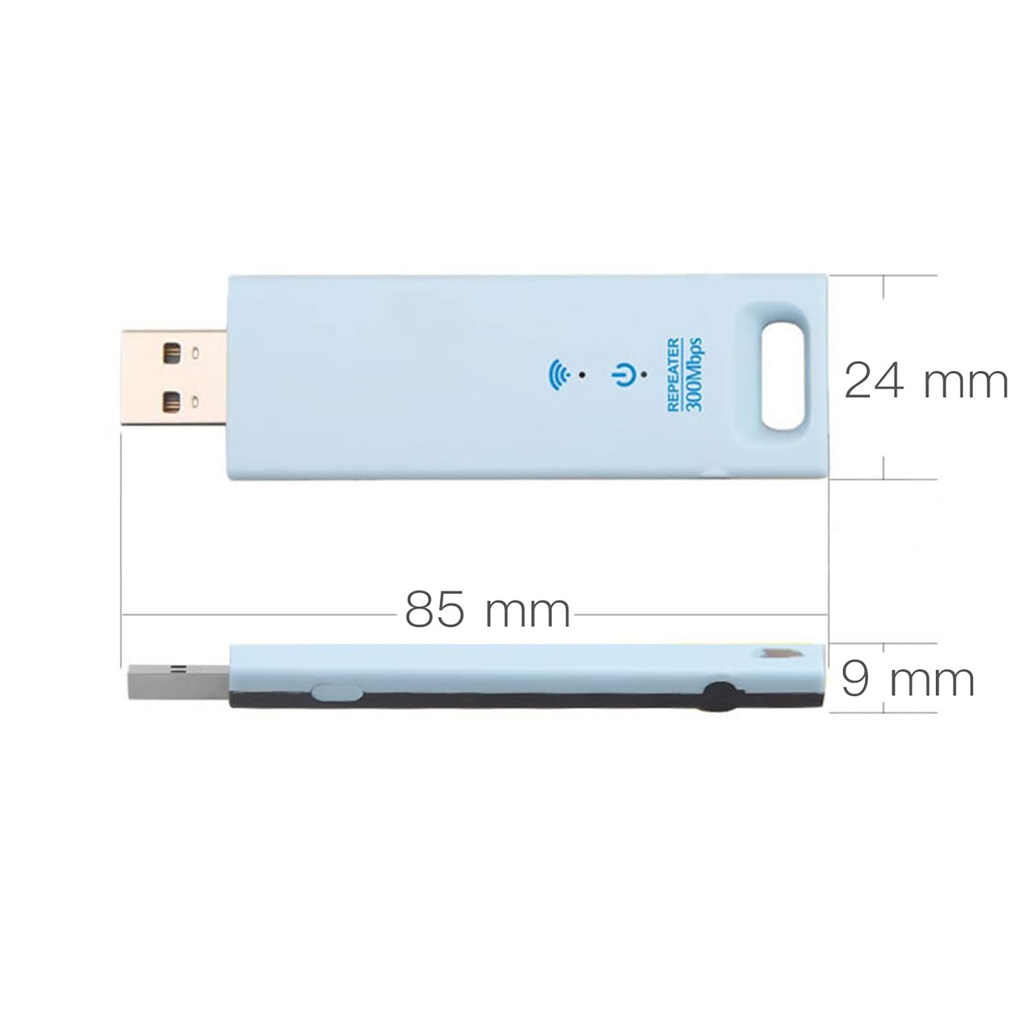 Salameh, USB Wireless WIFI Repeater 2.4GHz Router