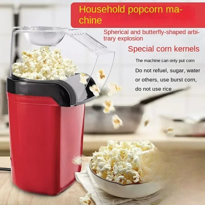ORIGINAL Popcorn Maker Oil Free Popcorn Maker Hot Air Popping