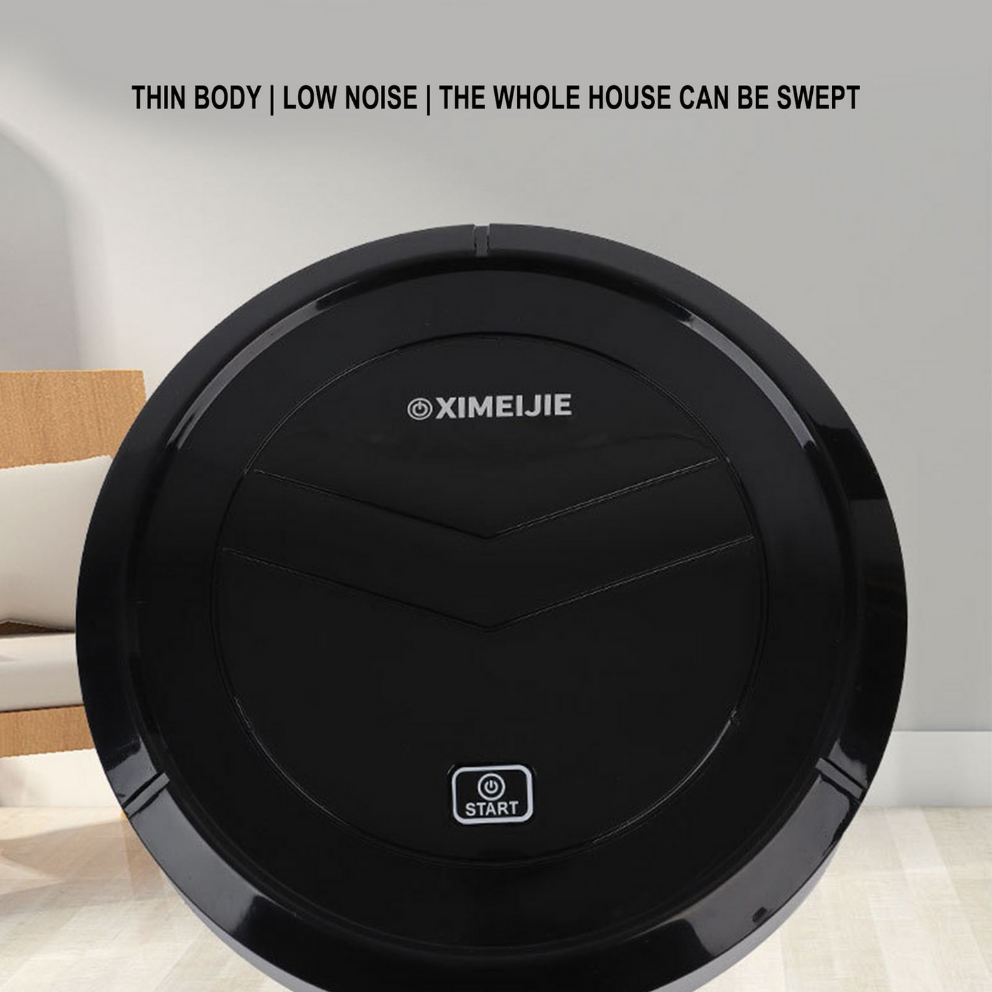 2-in-1 Mini Cleaning Sweeping Robot Suction & Mop