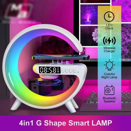 RGB Wireless Charger Night Light Smart Light Sound machine G63