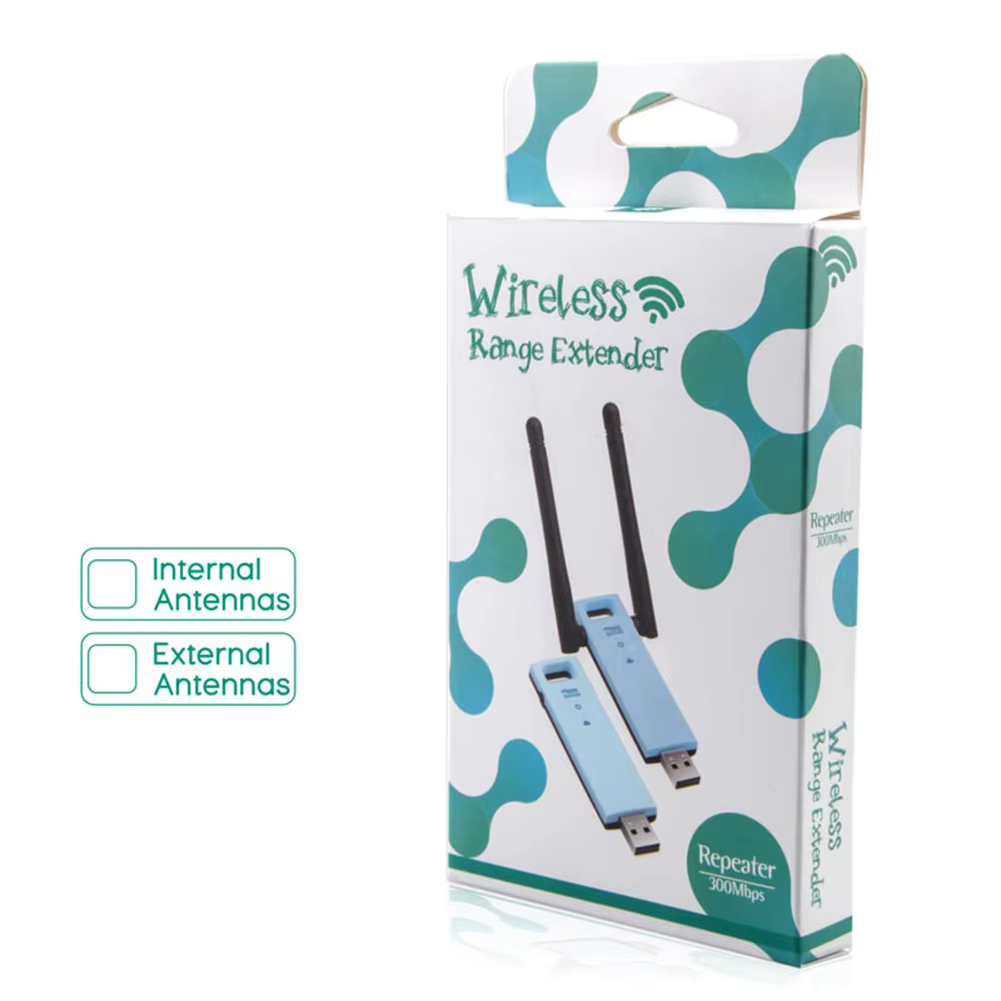 Salameh, USB Wireless WIFI Repeater 2.4GHz Router