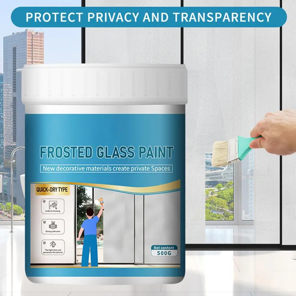 Glass Window Privacy Paint | Portable Frost Spray Paint