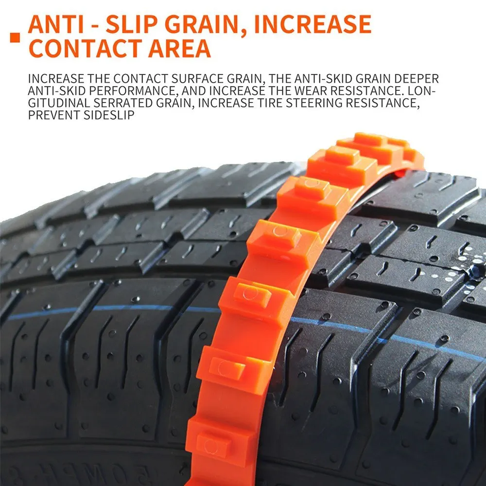 20 Pieces Car Tire Anti-Slip For Snow Ice Mud