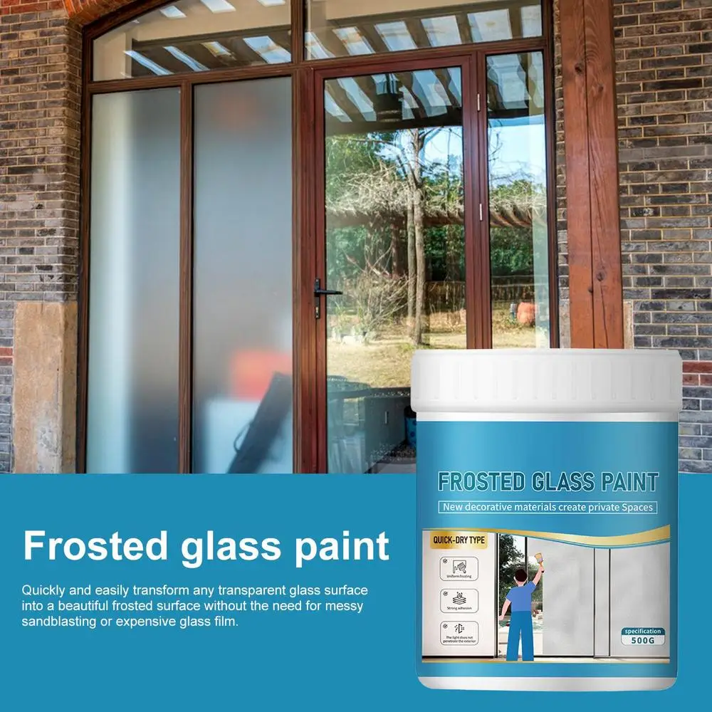 Glass Window Privacy Paint | Portable Frost Spray Paint
