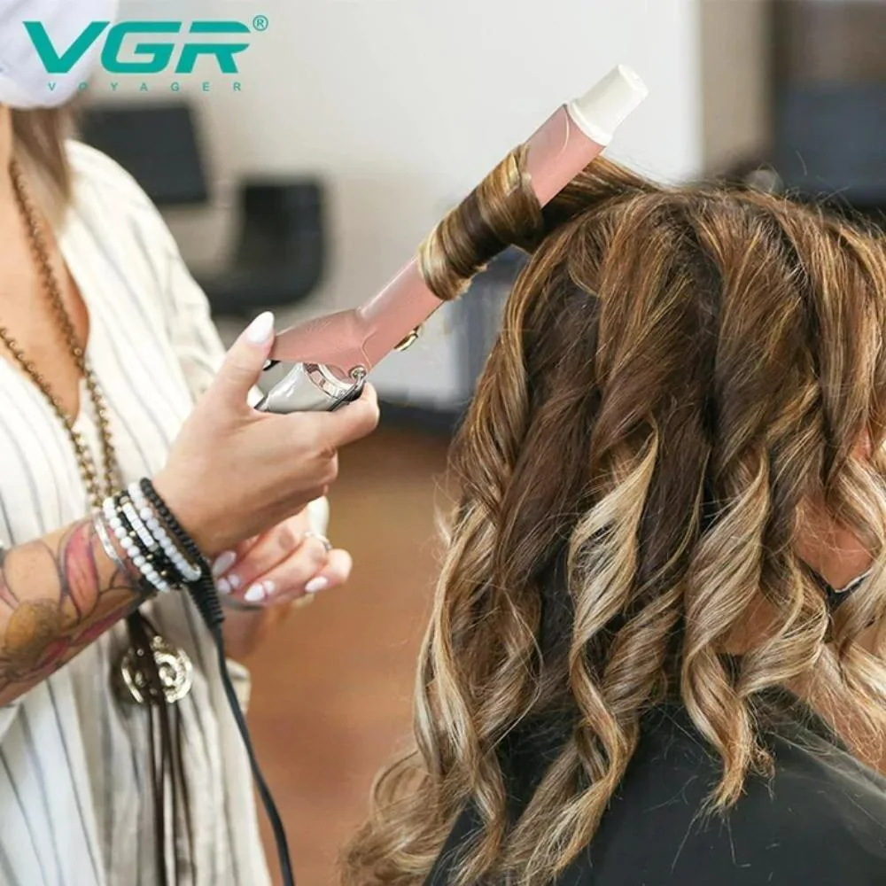 VGR Professional Hair Curling Iron Wand V578